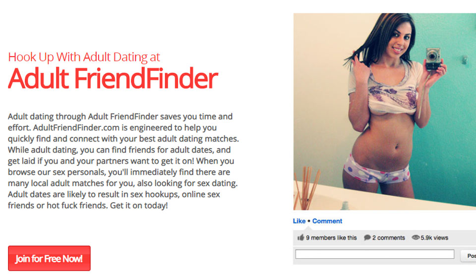Creating Your Profile on Adultfriendfinder.com