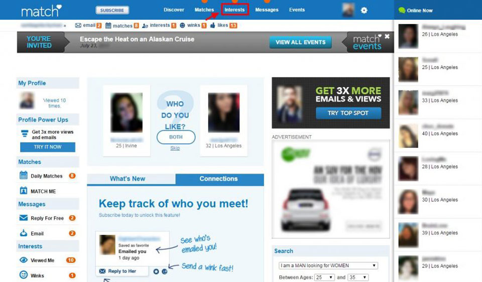 Get to Know Your Match